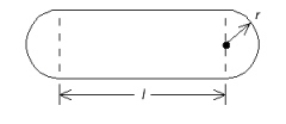 <strong>The figure depicts a racetrack with ends that are semicircular in shape.The length of the track is . Find and so that the area enclosed by the rectangular region of the racetrack is as large as possible.</strong> A) B) C) D)