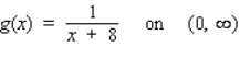 <strong>Find the absolute maximum value and the absolute minimum value, if any, of the given function. </strong> A)Absolute maximum value: ; absolute minimum value: B)Absolute maximum value: ; absolute minimum value: C)Absolute maximum value: none; absolute minimum value: D)No absolute extrema