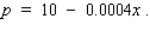 <strong>A manufacturer of tennis rackets finds that the total cost C(x) (in dollars) of manufacturing x rackets/day is given by Each racket can be sold at a price of p dollars, where p is related to x by the demand equation If all rackets that are manufactured can be sold, find the daily level of production that will yield a maximum profit for the manufacturer.</strong> A)6,000 rackets/day B)11,000 rackets/day C)7,000 rackets/day D)8,000 rackets/day