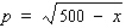 <strong>Suppose the quantity demanded per week of a certain dress is related to the unit price p by the demand equation , where p is in dollars and x is the number of dresses made. To maximize the revenue, how many dresses should be made and sold each week? (Hint: R(x) = px).Round the answer to the nearest integer.</strong> A)333 dresses B)330 dresses C)335 dresses D)338 dresses