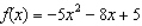 Determine where the function is concave upward.  