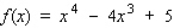 Find the relative maxima and relative minima, if any, of the function.  