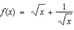 Find the slope m and an equation of the tangent line to the graph of the function f at the point .
