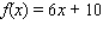 <strong>Use the four-step process to find the slope of the tangent line to the graph of the given function at any point. </strong> A) 6 B) 0 C) D)