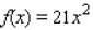 <strong>Use the four-step process to find the slope of the tangent line to the graph of the given function at any point. </strong> A) B) C) D)