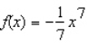 <strong>Use the four-step process to find the slope of the tangent line to the graph of the given function at any point. </strong> A) B)6 C) D)7 E)