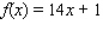 Use the four-step process to find the slope of the tangent line to the graph of the given function at any point. __________