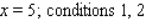 <strong>A function f is continuous at the point if the following conditions are satisfied. 1. is defined. 2) exists. 3) . Determine the values of x, if any, at which the function is discontinuous.At each point of discontinuity, state the condition(s) for continuity that are violated. </strong> A) B) C) D) E)Continuous everywhere