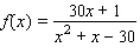 <strong>Find the values of x for which the function is continuous. </strong> A) B) C) D)
