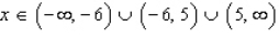 <strong>Find the values of x for which the function is continuous. </strong> A) B) C) D)