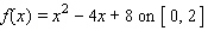 Use the intermediate value theorem to find the value of c such that . __________