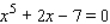 Use the method of bisection to find the root of the equation , accurate to two decimal places if necessary. __________