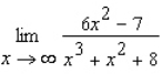 Find the limit, if it exists.  