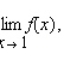 Select the correct graph of the function f and evaluate if it exists.