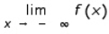 Use the graph of the function f to determine   and   .    