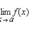 Use the graph of the given function f to determine at the indicated value of a. __________