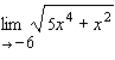 Find the indicated limit, if it exists.Otherwise, answer no solution.