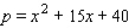 For the supply equations, where x is the quantity supplied in units of a thousand and p is the unit price in dollars, sketch the supply curve.
