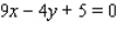 Determine whether the equation defines y as a linear function of x.