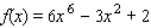 Determine whether the given function is a polynomial function or rational function.State the degree, if it is a polynomial function.