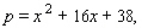 For the supply equation where x is the quantity supplied in units of a thousand and p is the unit price in dollars, determine the price at which the supplier will make 3 units of the commodity available in the market.