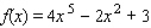 Determine whether the given function is a polynomial function or rational function.State the degree, if it is a polynomial function. Answer polynomial or rational.__________ If a polynomial function, the degree is __________