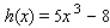 Let   and   .Find the rule for the function   .