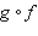 The number of cars running in the business district of a town at time t is given by f (t). Carbon monoxide pollution coming from these cars is given by g(x) parts per million, where x is the number of cars being operated in the district.What does the function represent?