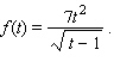 Let f be the function defined by   Find       and  