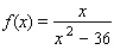 Find the domain of the function.  
