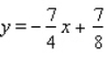<strong>Use the intercept form of an equation of a line to find an equation of a line with the -intercept and the -intercept .</strong> A) B) C) D) E)