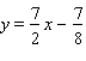 <strong>Use the intercept form of an equation of a line to find an equation of a line with the -intercept and the -intercept .</strong> A) B) C) D) E)