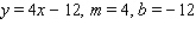 <strong>Write the equation in the slope-intercept form and then find the slope and -intercept of the corresponding line. </strong> A) B) C) D)