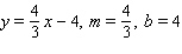 <strong>Write the equation in the slope-intercept form and then find the slope and -intercept of the corresponding line. </strong> A) B) C) D)