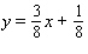 <strong>Find an equation of the line in general form that passes through the point (5, 2) and is perpendicular to the line 8x + 3y - 4 = 0.</strong> A) B) C) D) E)