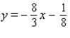 <strong>Find an equation of the line in general form that passes through the point (5, 2) and is perpendicular to the line 8x + 3y - 4 = 0.</strong> A) B) C) D) E)