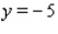 <strong>Find an equation of the horizontal line that passes through (-5, -4).</strong> A) B) C) D) E)
