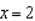 <strong>Find an equation of the vertical line that passes through (1, 8).</strong> A) B) C) D) E)