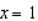 <strong>Find an equation of the vertical line that passes through (1, 8).</strong> A) B) C) D) E)