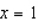 <strong>Find an equation of the vertical line that passes through (1, 8).</strong> A) B) C) D) E)