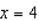 <strong>Find an equation of the vertical line that passes through (1, 8).</strong> A) B) C) D) E)