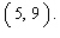 Find the slope of the line that passes through points and m = __________