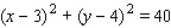 <strong>Find an equation of the circle that satisfies the conditions. Center and passes through .</strong> A) B) C) D) E)