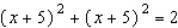 <strong>Find an equation of the circle with center at the origin that passes through (4, 5).</strong> A) B) C) D) E)
