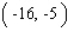 <strong>Find the coordinates of the points that are 13 units away from the origin and have a y-coordinate equal to -5.</strong> A) and B) and C) and D) and E) and