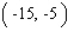 <strong>Find the coordinates of the points that are 13 units away from the origin and have a y-coordinate equal to -5.</strong> A) and B) and C) and D) and E) and
