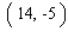 <strong>Find the coordinates of the points that are 13 units away from the origin and have a y-coordinate equal to -5.</strong> A) and B) and C) and D) and E) and
