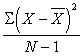 <strong>The formula is the ______ formula for the ______ .</strong> A) definitional; variance B) computational; standard deviation C) computational; variance D) definitional; mean