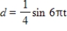 <strong>For the simple harmonic motion described by the trigonometric function, find the frequency per second. </strong> A) B) C) D) E)