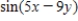 <strong>Find the expression as the sine or cosine of an angle. </strong> A) B) C) D) E)